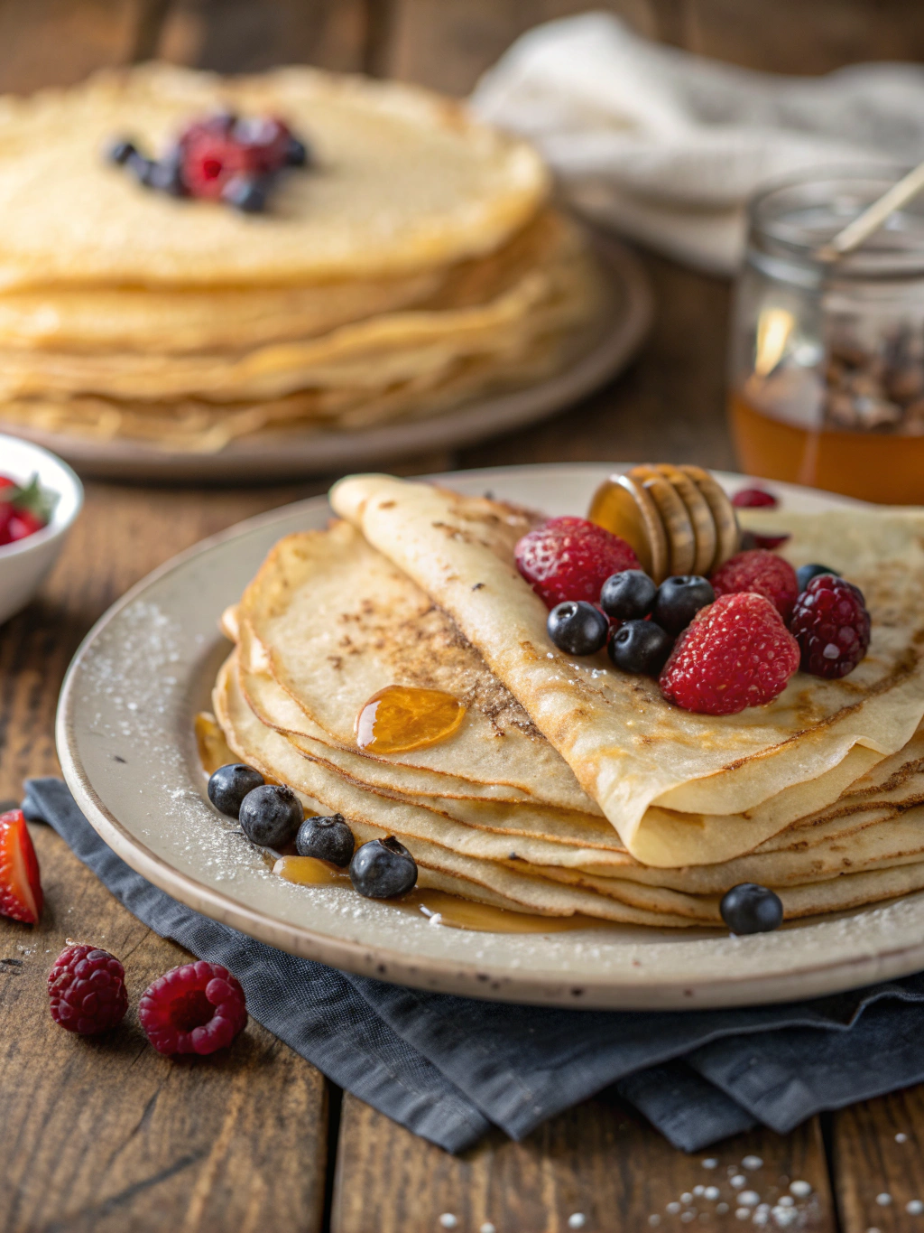 Crêpes françaises fines