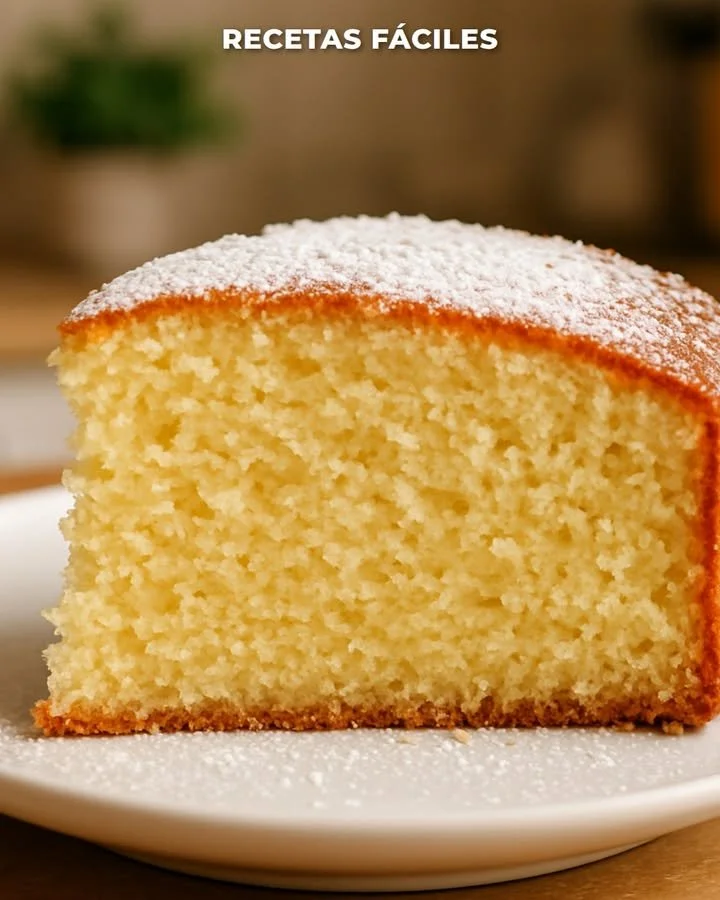 Pastel esponjoso decorado con glaseado colorido y frutas frescas.