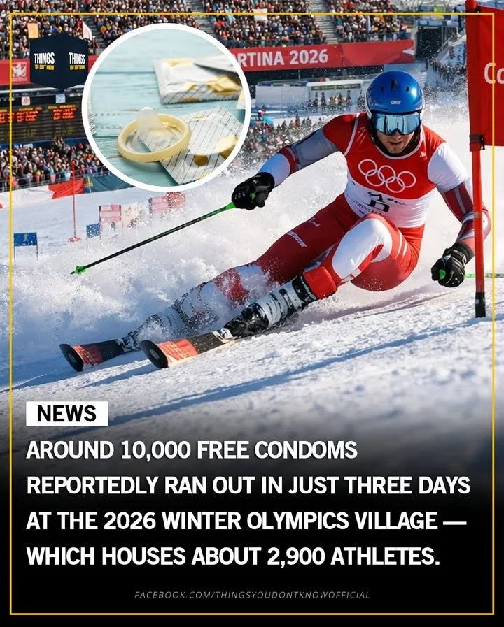 2026 Winter Olympics condom distribution in Olympic Village