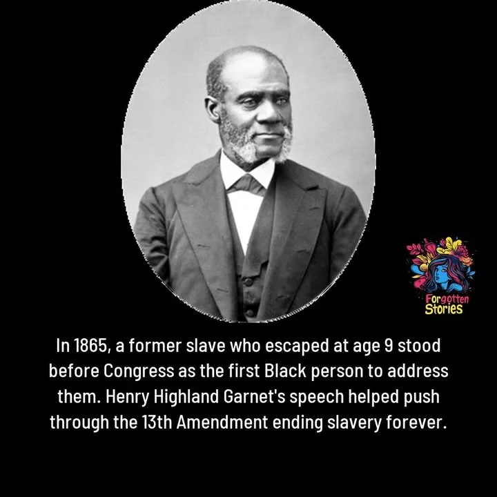 Illustration of Henry Highland Garnet escaping in 1815 Maryland darkness.