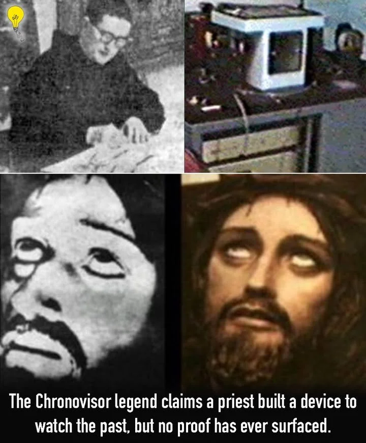 Pellegrino Ernetti and the Chronovisor machine that saw the past.