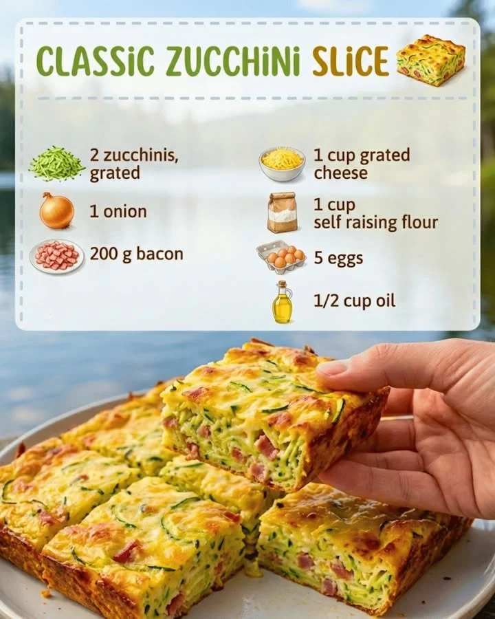 Classic Zucchini Slice