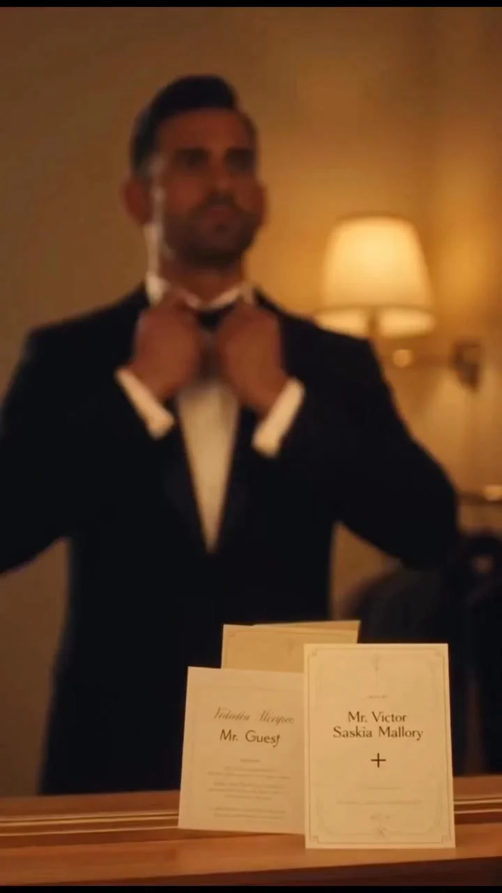 Charity gala event with unexpected revelations and dramatic moments.